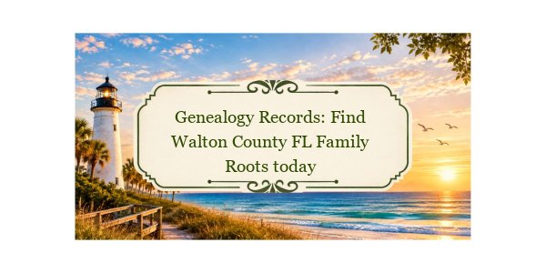 Genealogy Records: Find Walton County FL Family Roots today